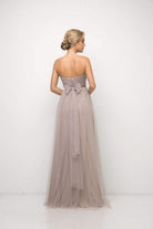 Cinderella Divine - ET322 Sweetheart Neckline Convertible Tulle Gown - view 5