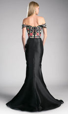 Cinderella Divine HW07 - Floral Embroidered Trumpet Gown