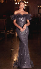 Cinderella Divine J818 - Ruffled Prom Dress