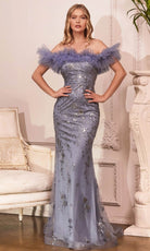 Cinderella Divine J818 - Ruffled Prom Dress