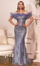 Cinderella Divine J818 - Ruffled Prom Dress - view 5