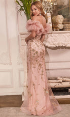 Cinderella Divine J818 - Ruffled Prom Dress - view 6