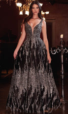 Cinderella Divine J819 - Winter Florals Ball gown - designer prom dress at Silhouette Dresses
