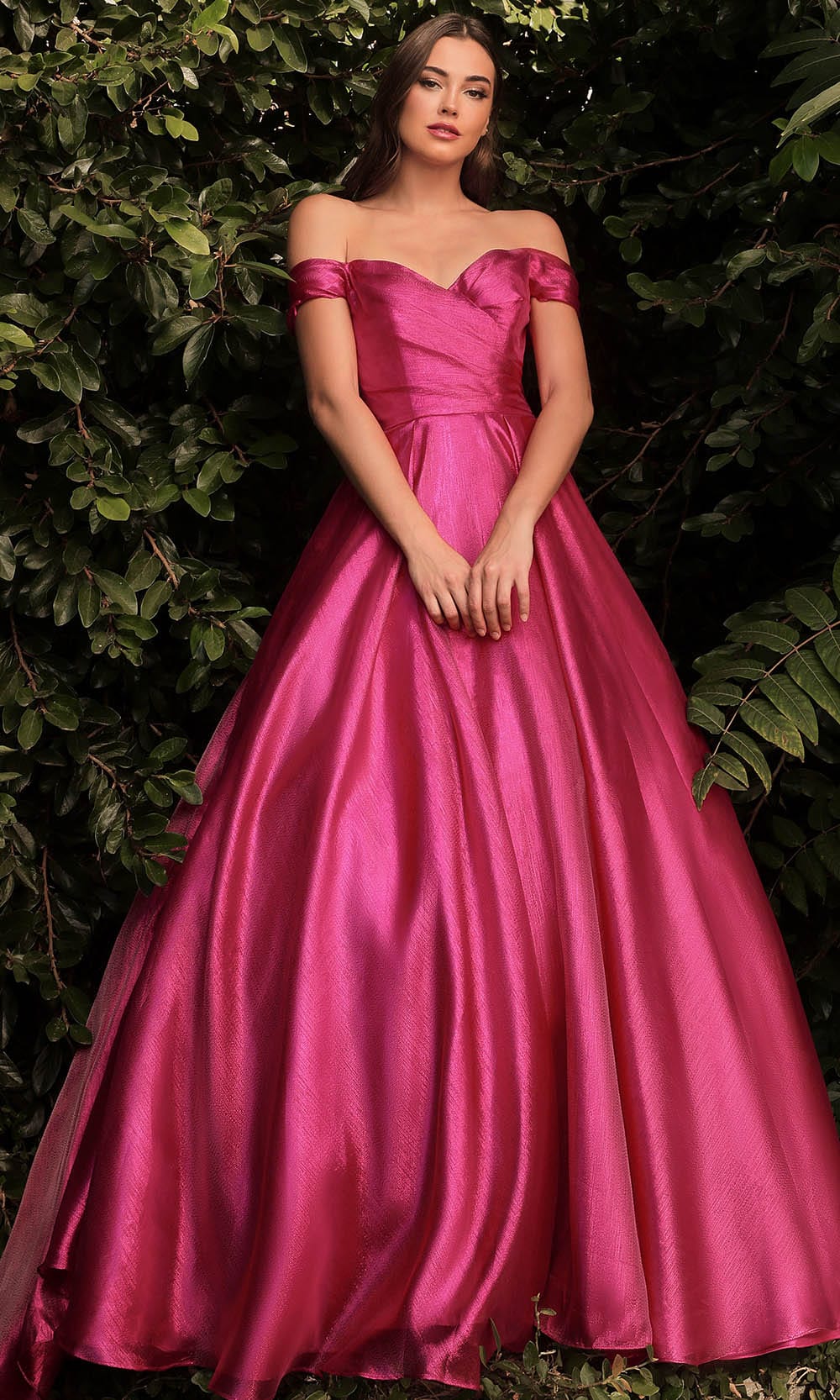 Cinderella Divine J822 - Off Shoulder Ball gown - view 4