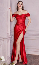 Cinderella Divine KV1056 - Off Shoulder Prom Dress - view 7