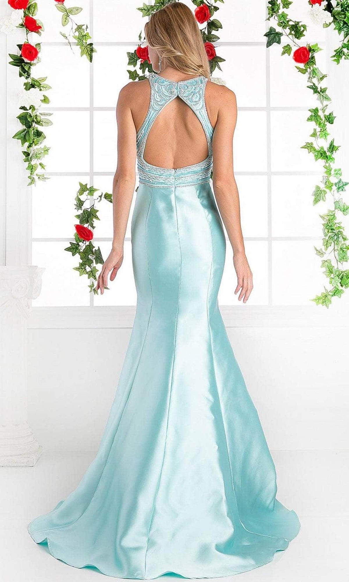 Cinderella Divine ML6538 - Beaded Jewel Evening Dress