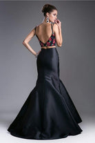 Cinderella Divine - Two Piece Floral Mermaid Evening Dress