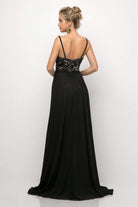 Cinderella Divine - UT254 Lace Deep Sweetheart Dress With Overskirt - detail view