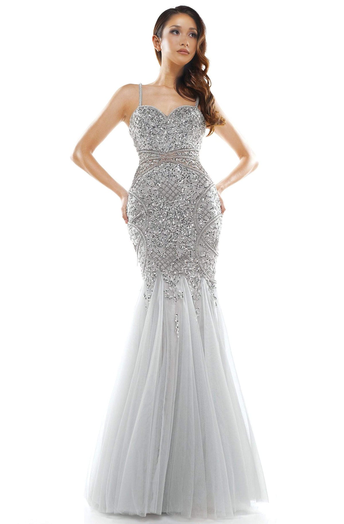 Colors Dress - 2230 Crystalline Sweetheart Bodice Mermaid Gown