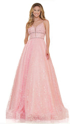 Colors Dress - 2288 Embellished Sweetheart Long Dress
