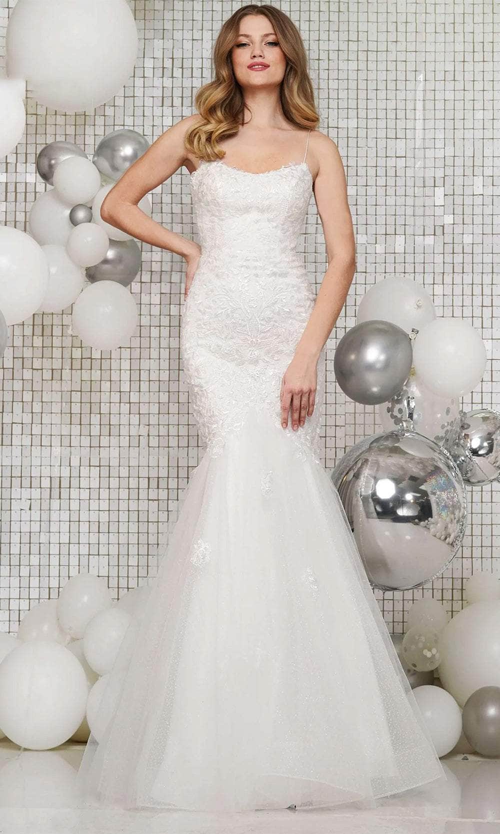 Colors Dress 2490 - Applique Mermaid Prom Dress