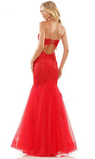Colors Dress 2490 - Applique Mermaid Prom Dress