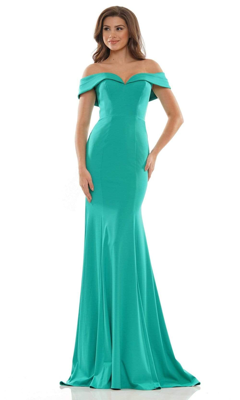 Colors Dress - 2692 Off Shoulder Mermaid Gown