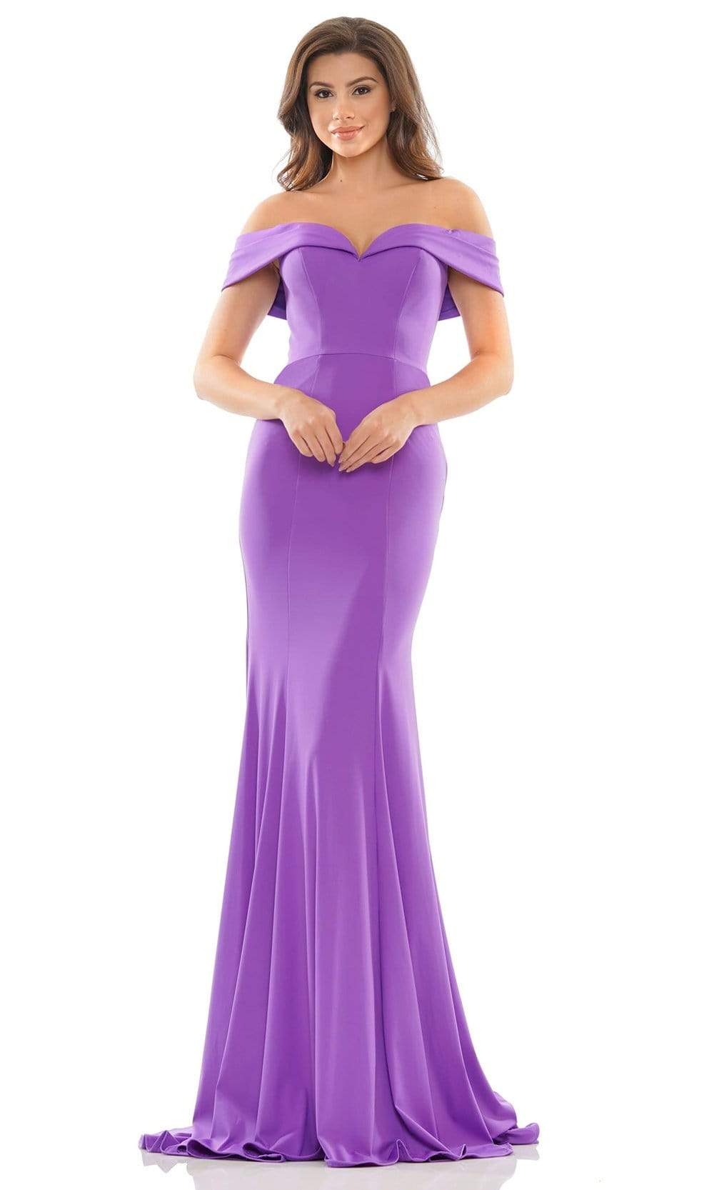 Colors Dress - 2692 Off Shoulder Mermaid Gown
