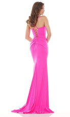 Colors Dress - 2708 Two Piece Lace Up Gown