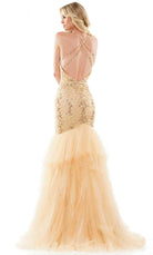 Colors Dress 2826 - Trumpet Tulle Fit and Flare Gown