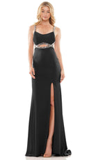 Colors Dress 2829 - Scoop Cut-Glass Accent Prom Gown