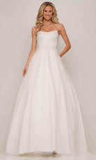 Colors Dress 2939 - Strapless Scooped Sparkling Gown - view 4