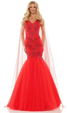 Colors Dress 2993 - Sleeveless Beaded Prom Dress