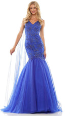 Colors Dress 2993 - Sleeveless Beaded Prom Dress