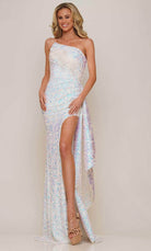 Colors Dress 2994 - Side Frilled Prom Dress