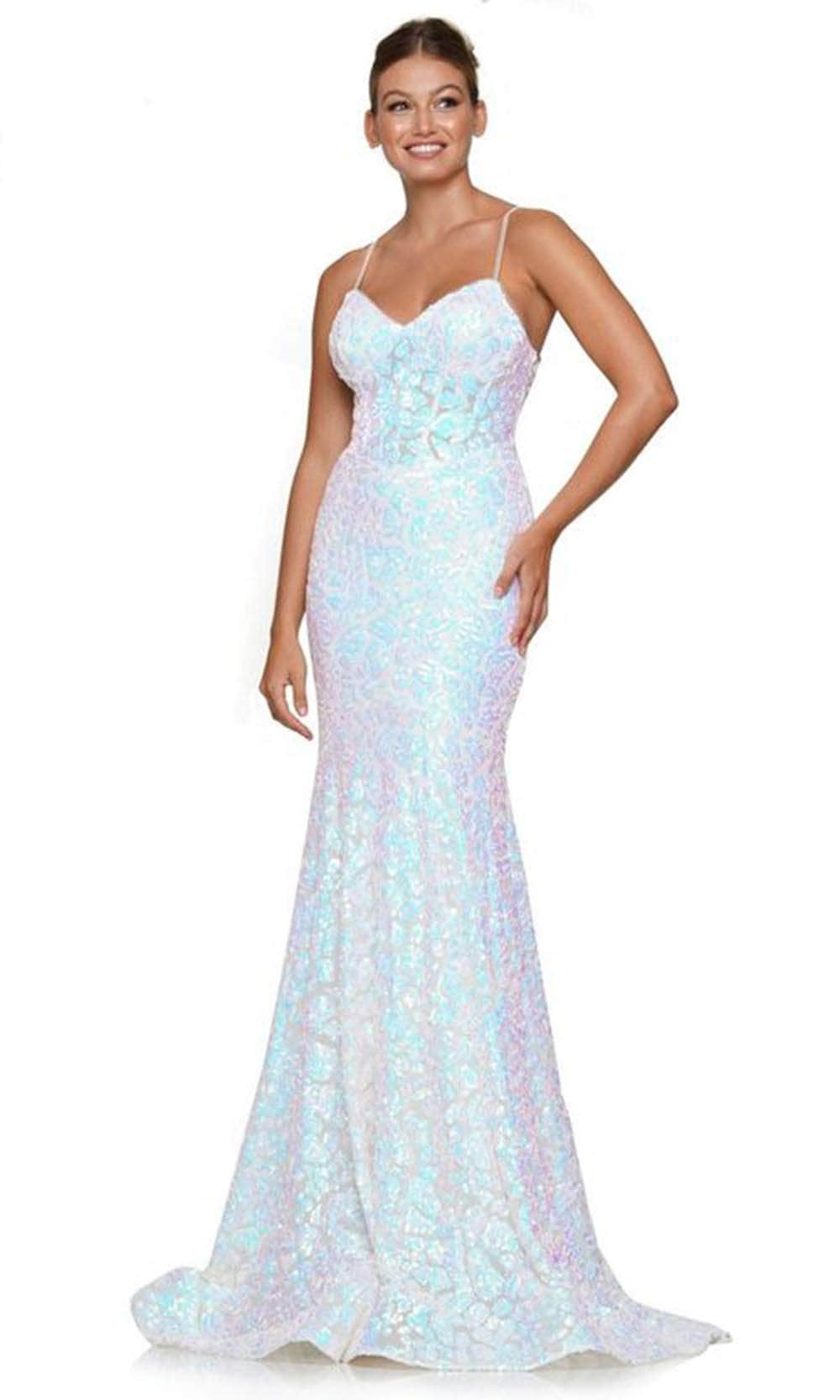Colors Dress 3113 - Sequin Mermaid Prom Gown