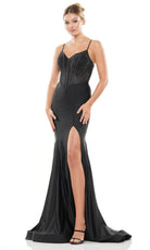 Colors Dress 3131 - Beaded V-Neck Prom Dress