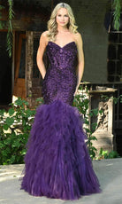 Colors Dress 3202 - Tulle Flare Prom Dress