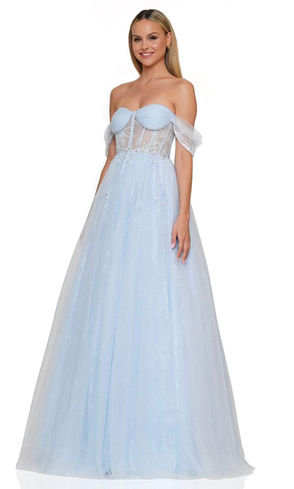 Colors Dress 3240 - Off Shoulder Tulle Prom Dress - view 5