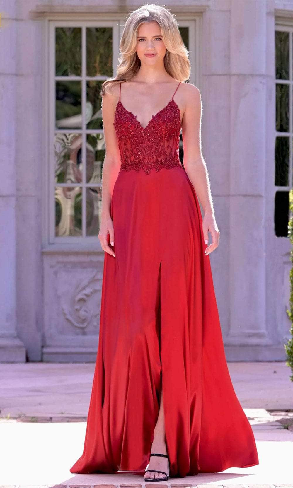 Colors Dress 3436 - Beaded Bodice Prom Dress - view 5