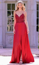 Colors Dress 3436 - Beaded Bodice Prom Dress - view 5