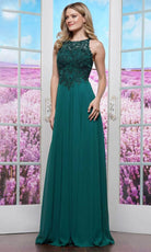 Colors Dress 3440 - Sleeveless Applique Prom Dress