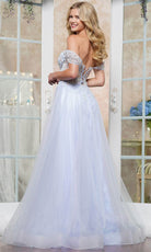 Colors Dress 3498 - Sweetheart Beaded Applique Prom Dress - detail view