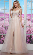 Colors Dress 3498 - Sweetheart Beaded Applique Prom Dress - view 5