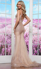 Colors Dress 3508 - Sleeveless Beaded Prom Gown