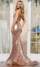 Colors Dress 3512 - Sequin Mermaid Prom Dress - detail view