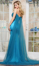 Colors Dress 3520 - Scoop Draped Prom Dress