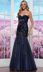 Colors Dress 3529 - Embroidered Mermaid Prom Dress