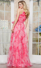 Colors Dress 3573 - Halter Neck Waist Belt From Gown - view 4