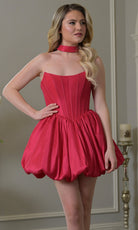 Colors Dress 3951 - Strapless Bubble Skirt Party Dress - Silhouette Dresses