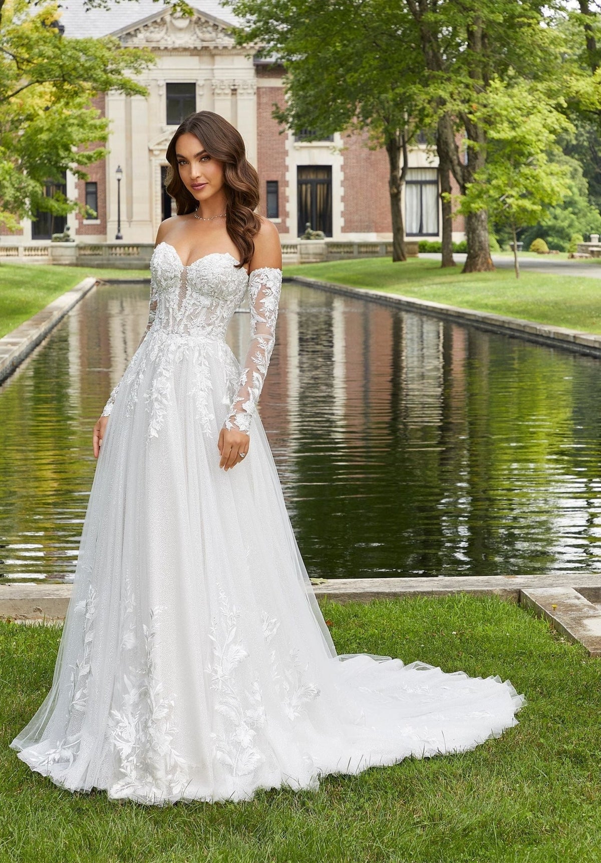 Dominique Wedding Dress - Silhouette Dresses