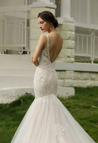 Farah AB HW2010 lace mermaid wedding dress