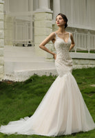 Farah AB HW2010 lace mermaid wedding dress