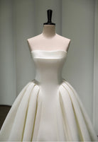 Farrah Couture HW3472 strapless full-skirt wedding dress - view 2