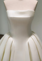 Farrah Couture HW3472 strapless full-skirt wedding dress - view 3