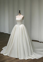 Farrah Couture HW3472 strapless full-skirt wedding dress - view 1