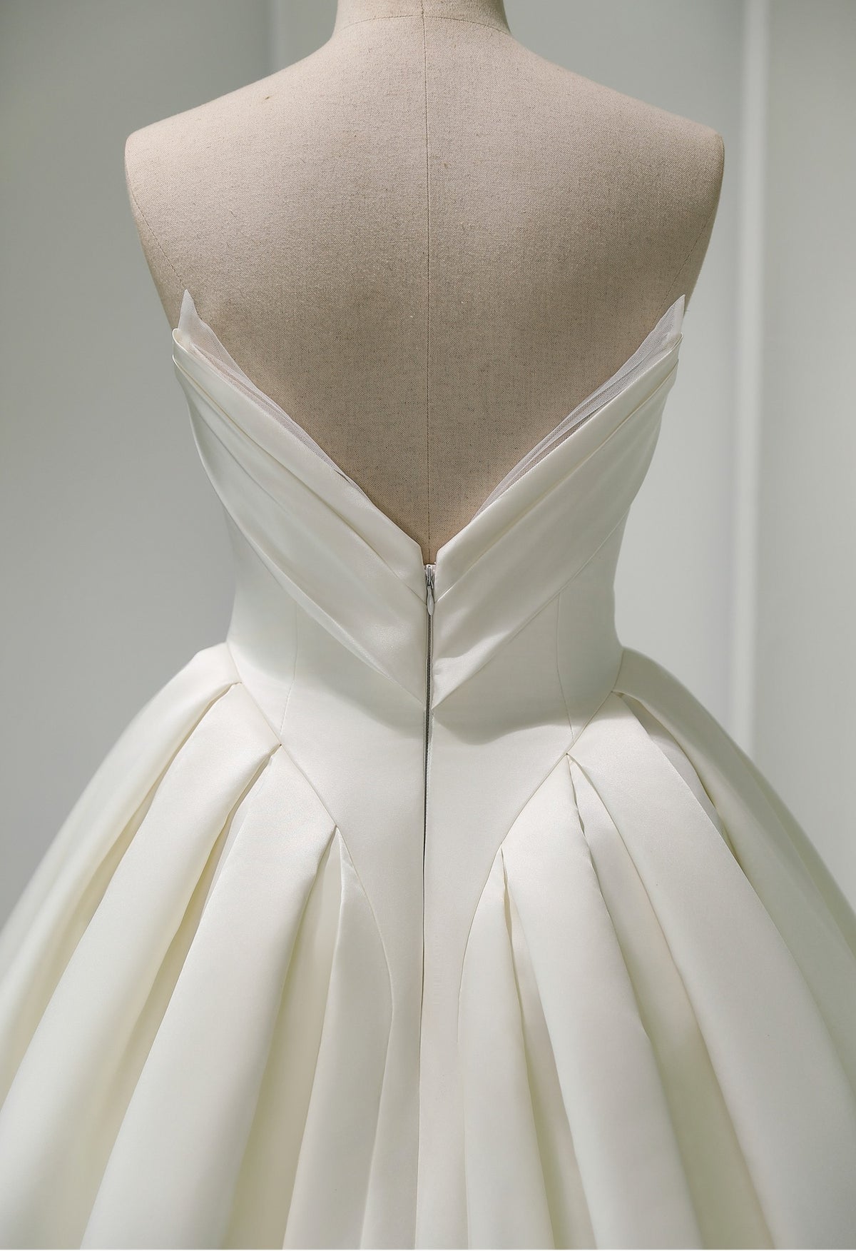 Farrah Couture HW3472 strapless full-skirt wedding dress - view 6