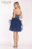 Terani Couture 231P0590 - Strapless Tulle A-Line Cocktail Dress - view 5