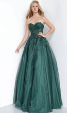 Jovani 00915 - Embroidered Sweetheart Prom Dress - view 8