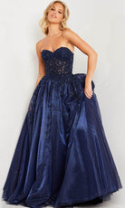 Jovani 00915 - Embroidered Sweetheart Prom Dress - view 4